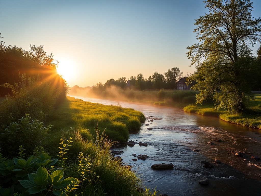 Mapa jakości powietrza w Radomsku z zaznaczonymi punktami pomiarowymi i alertami smogowymi dla pyłu PM2.5 i PM10.