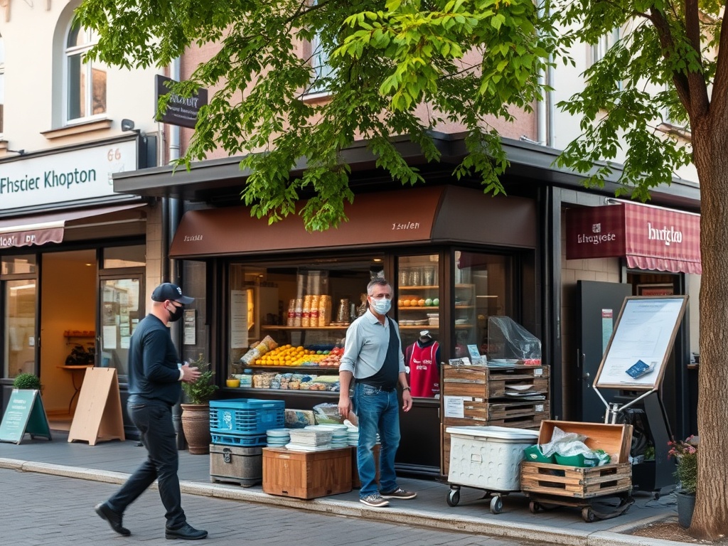 Uczestnicy Targów Pracy w Radomsku rozmawiają z przedstawicielami firm, szukając ofert zatrudnienia.
